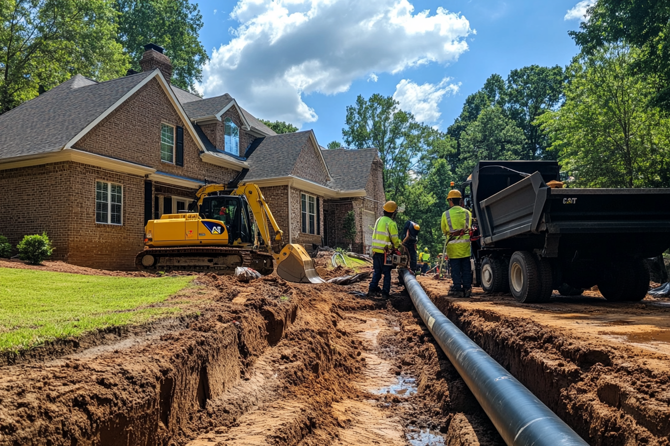 Water Line Installation