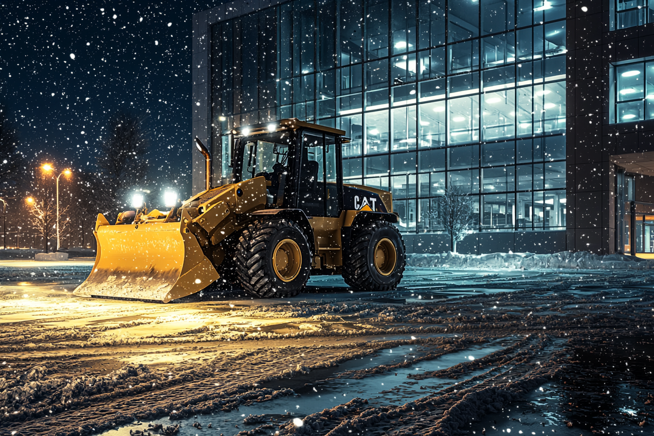 Heavy-duty snow removal equipment