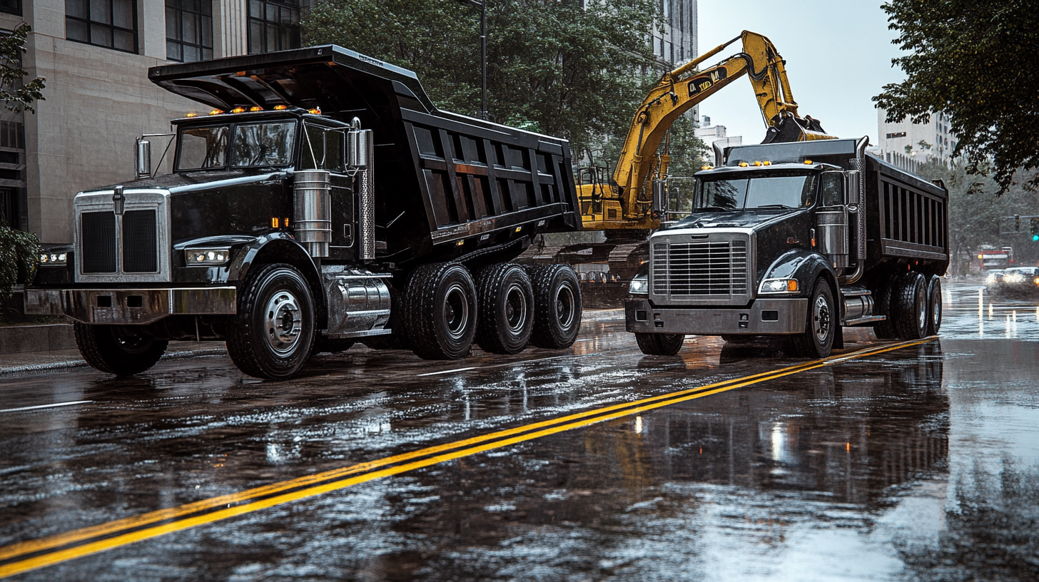 Construction equipment for excavation services